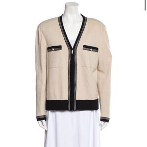 St. John V Neck Sweater